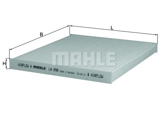 Filter, cabin air (LA 898)