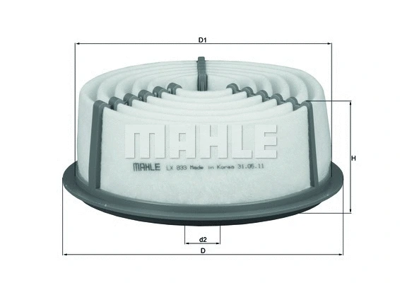 Air Filter (LX 833)