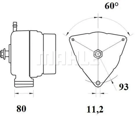 Alternator (MG 818)