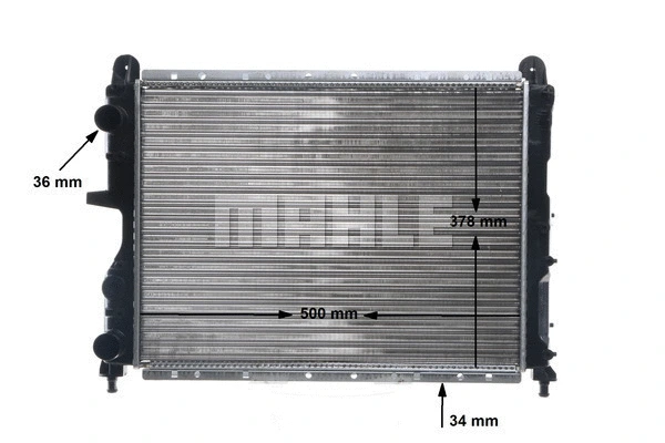 Radiator, engine cooling