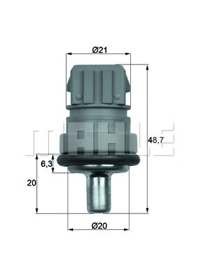 Sensor, coolant temperature (TSE 1D)