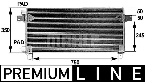 Condenser, air conditioning