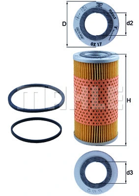 Oil Filter (OX 17D)