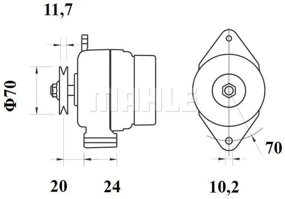 Alternator (MG 1144)