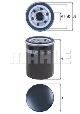 Oil Filter (OC 194)