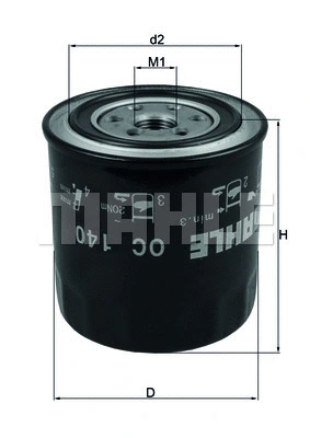 Oil Filter (OC 140)