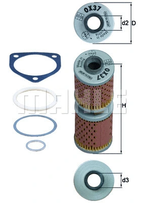 Oil Filter (OX 37D)