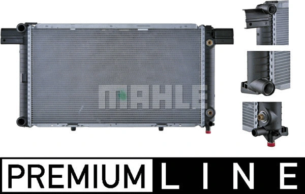 Radiator, engine cooling