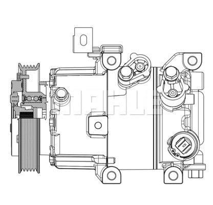 Compressor, air conditioning
