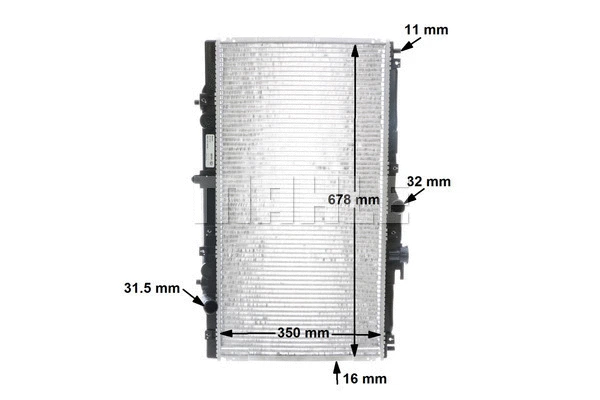 Radiator, engine cooling