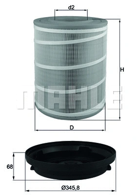 Air Filter (LX 3480 KIT)