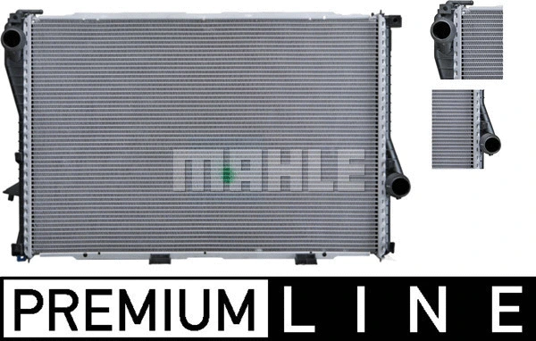 Radiator, engine cooling