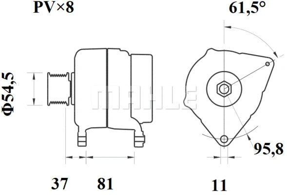 Alternator (MG 813)