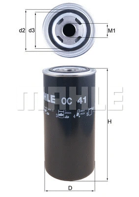 Oil Filter (OC 41)