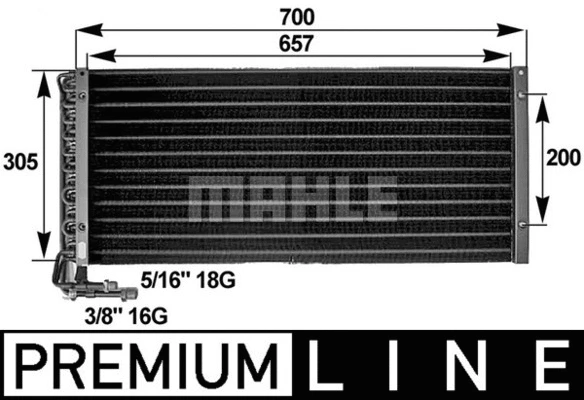 Condenser, air conditioning