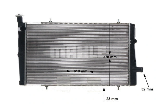 Radiator, engine cooling