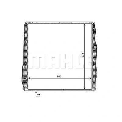Radiator, engine cooling