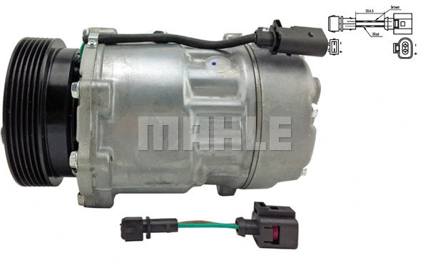Compressor, air conditioning