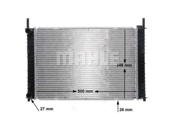 Radiator, engine cooling