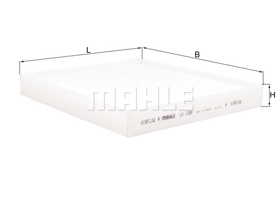 Filter, cabin air (LA 1399)