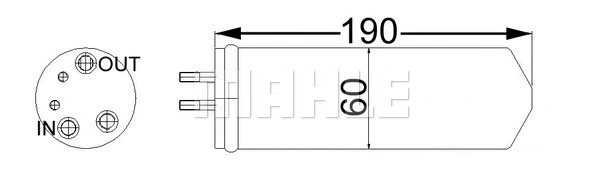 Dryer, air conditioning (AD 66 000S)