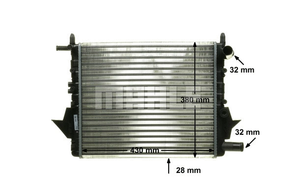 Radiator, engine cooling