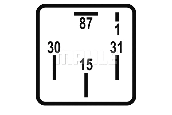 Relay, fuel pump