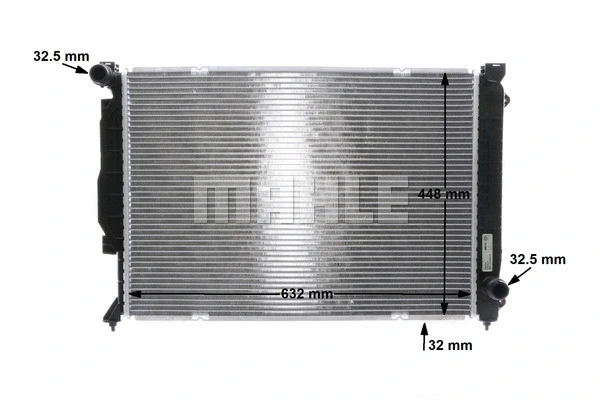 Radiator, engine cooling