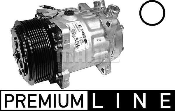 Compressor, air conditioning