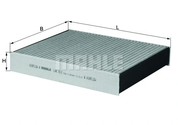 Filter, cabin air (LAK 812)