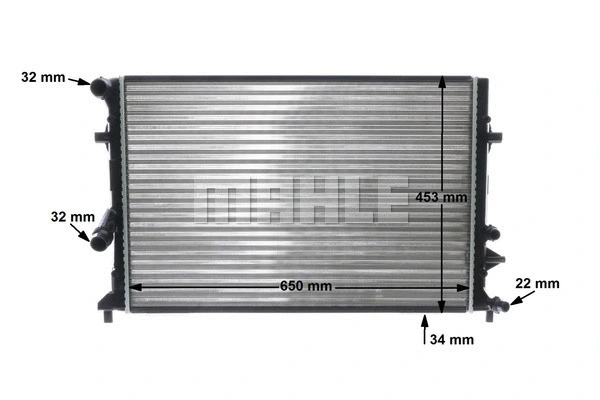 Radiator, engine cooling