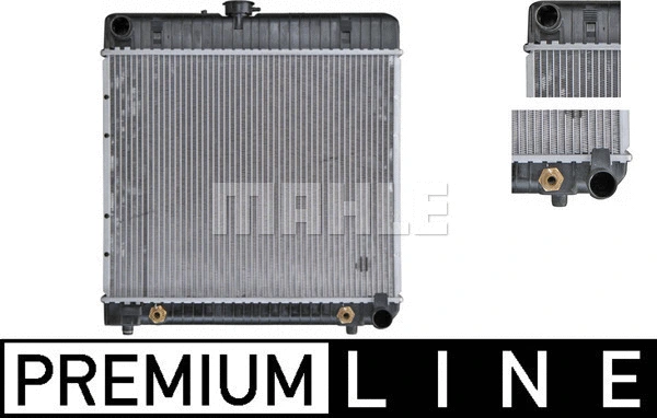 Radiator, engine cooling