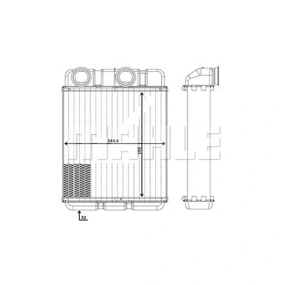 Heat Exchanger, interior heating