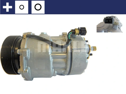 Compressor, air conditioning