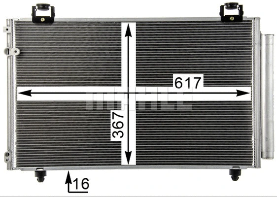 Condenser, air conditioning