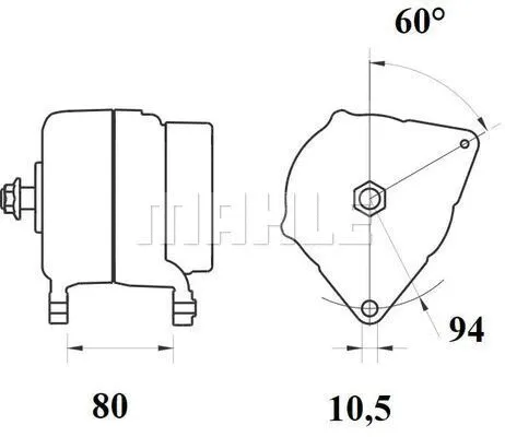 Alternator (MG 1091)