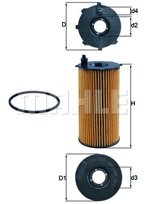 Oil Filter (OX 354D)