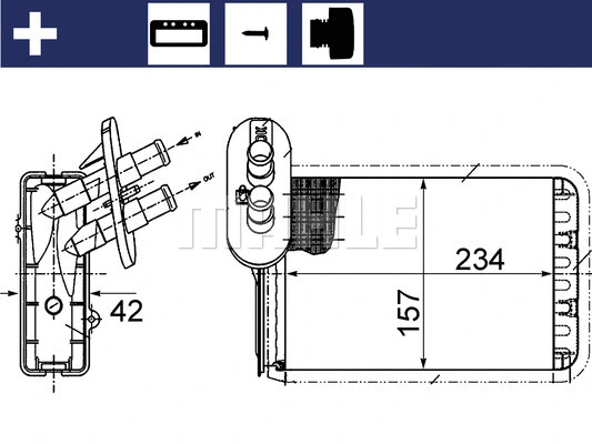 Heat Exchanger, interior heating