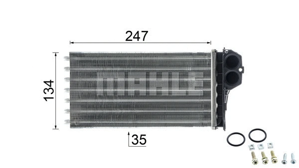 Heat Exchanger, interior heating
