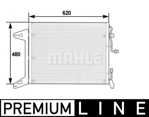 Condenser, air conditioning
