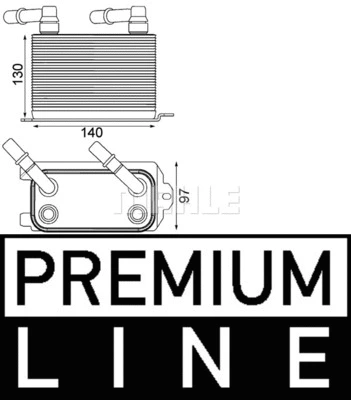 Oil Cooler, automatic transmission