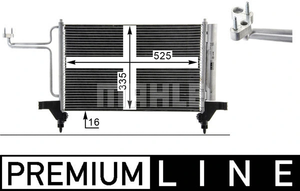 Condenser, air conditioning