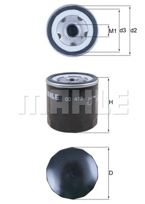 Oil Filter (OC 473)