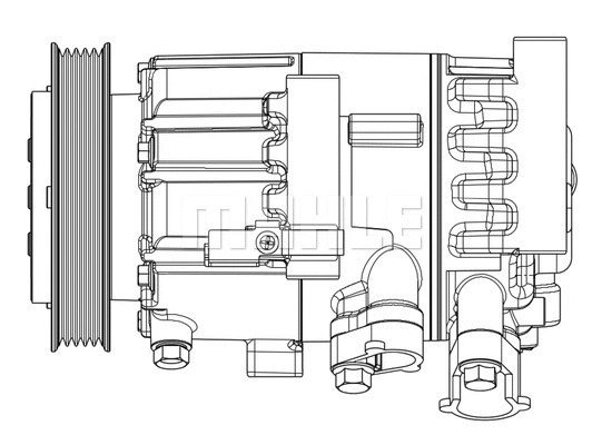 Compressor, air conditioning
