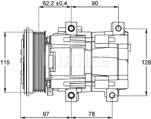 Compressor, air conditioning