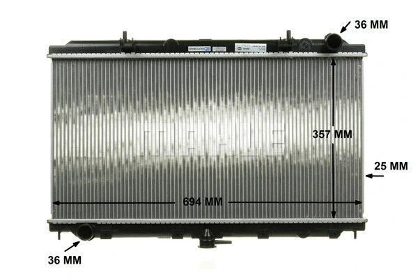Radiator, engine cooling