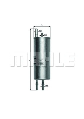 Fuel Filter (KL 167)