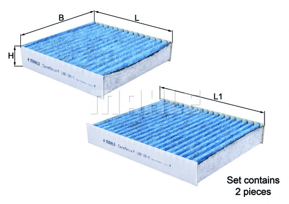 Filter, cabin air (LAO 191/S)