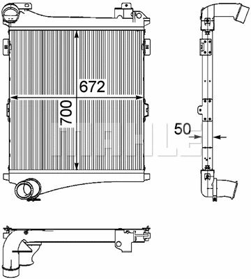 Charge Air Cooler (CI 179 000P)
