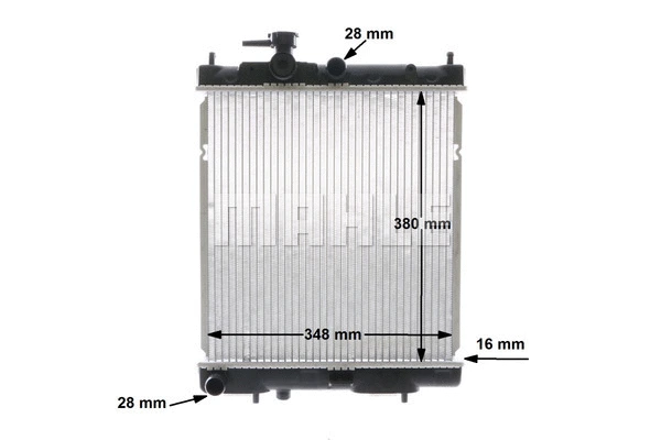 Radiator, engine cooling
